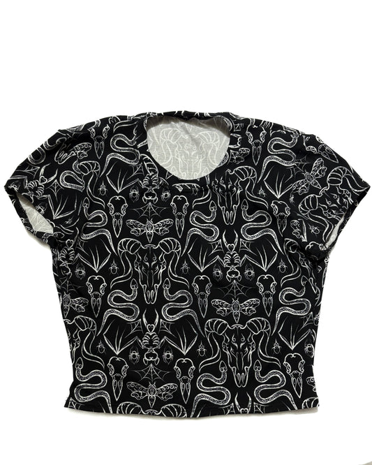 Pre Made Cropped Fitted Tees